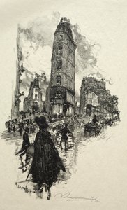 Angolo di Rue de la Lune da Auguste Louis Lepère
