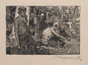 Raccolta del mughetto da Auguste Louis Lepère