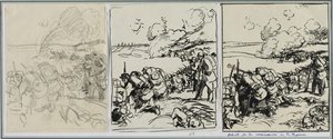 Inizio della manovra della Marna da Auguste Louis Lepère