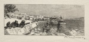 Embarcadère a Bercy da Auguste Louis Lepère