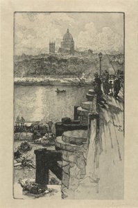 [Pescatori su un molo, Parigi]