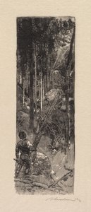 Foresta di Fontainebleau: Abbattimento dei pini