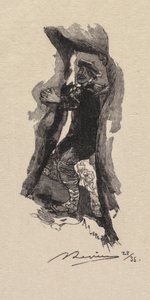 Foresta di Fontainebleau: Al passo delle Sette Caverne da Auguste Louis Lepère