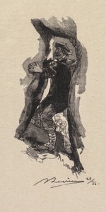 Foresta di Fontainebleau: Passo delle Sette Caverne La Forêt de Fontainebleau..., 1890 da Auguste Louis Lepère