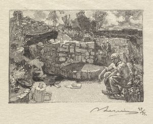 Foresta di Fontainebleau: Una capanna di cavatori