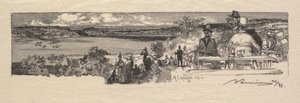 Foresta di Fontainebleau: Valle della Solle La Forêt de Fontainebleau: La Vallée de la Solle, 1890