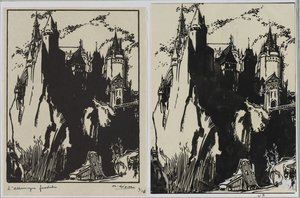 La Germania feudale, 1914 da Auguste Louis Lepère