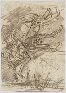 La morte e le passioni che si abbattono sulla terra da Auguste Louis Lepère