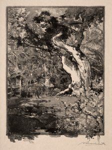 Le Clovis, Plateau de Bellecroix, 1890 da Auguste Louis Lepère