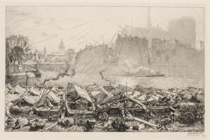 Le Grande Marché aux Pommes da Auguste Louis Lepère