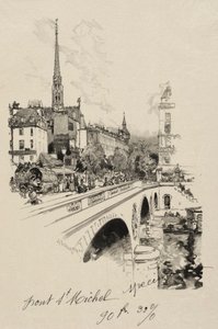 Il Ponte St. Michel da Auguste Louis Lepère