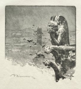 Le Stryge de Notre Dame da Auguste Louis Lepère
