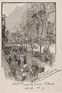 Les Boulevards, vicino alla Porta St. Denis
