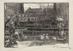 I Caricatori di Gesso da Auguste Louis Lepère