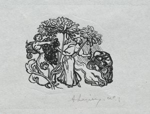 Almanacco di Parigi, 1897: Finale, Autunno, 1897 da Auguste Louis Lepère