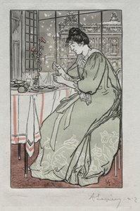 Almanacco di Parigi, 1897: Inverno da Auguste Louis Lepère