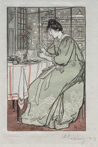 Almanacco di Parigi, 1897: Inverno da Auguste Louis Lepère