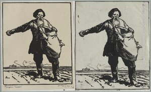 Contadino russo da Auguste Louis Lepère