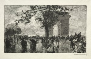 Retour du Bois da Auguste Louis Lepère