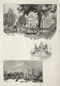 Rouen Illustré: La Musée; Fontaine St. Marie; Le Théâtre des Arts