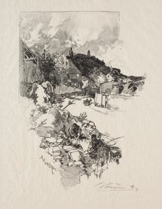 Route de Versailles da Auguste Louis Lepère