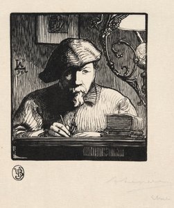 Autoritratto da Auguste Louis Lepère