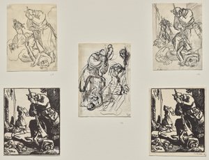 Soldato tedesco da Auguste Louis Lepère
