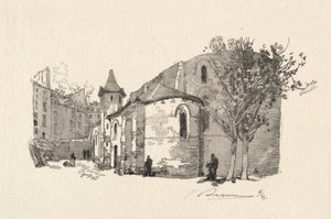 San Giuliano il Povero, Vista esterna da Auguste Louis Lepère