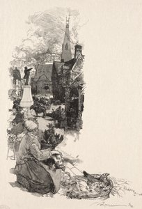 Statua di un grande uomo da Auguste Louis Lepère