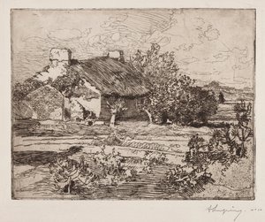 Vecchia Bourrine, Casa del Marais, Vandea da Auguste Louis Lepère