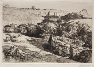 Vista del porto di La Meule, 1907 da Auguste Louis Lepère
