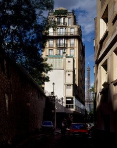 Edificio rue Raynouard, Parigi 16°. Architetto Auguste Perret (1874-1954)
