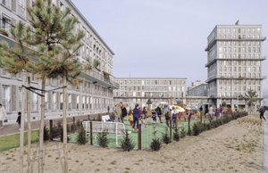 Edificio residenziale a Le Havre (Senna Marittima). Città iscritta come Patrimonio dell