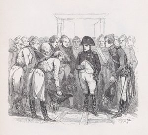 Il Dio delle brave persone da Le opere complete di Béranger, 1836. Creatori: Auguste Raffet, Lacoste, Eugène Guillaumot da Auguste Raffet, Lacoste, Eugène Guillaumot