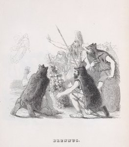 Brennus da Le opere complete di Béranger, 1836