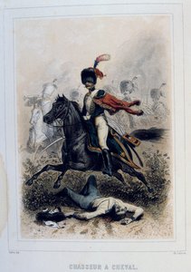 Cavalleggeri, cavalleria leggera, 1859 da Auguste Raffet