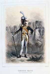 Tamburino maggiore dei Granatieri-à-Pied, 1859