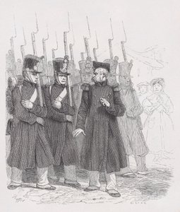 Il vecchio caporale da Le opere complete di Béranger, 1836
