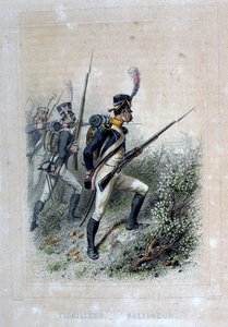 Tirailleur Voltigeur, Fuciliere, 1859 da Auguste Raffet
