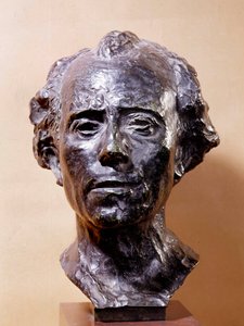 Busto di Gustav Mahler (1860-1911) compositore