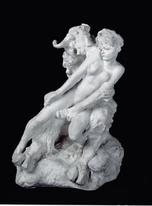 Fauno e ninfa, c.1886 da Auguste Rodin