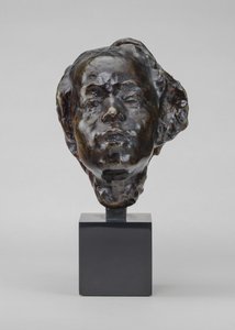 Testa di Hanako Ohta Hisa, modello c. 1908, fusione 1965 da Auguste Rodin