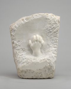 Rilievo commemorativo della mano di un bambino, 1908 da Auguste Rodin