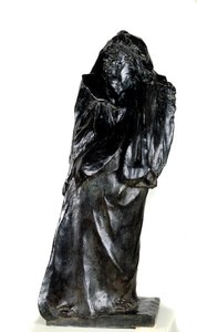Monumento a Honoré de Balzac Studio preliminare. Scultura di Auguste Rodin 1897 Parigi, Museo Rodin