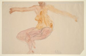 Nudo che Balla da Auguste Rodin