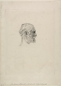 Ritratto di Antonin Proust da Auguste Rodin