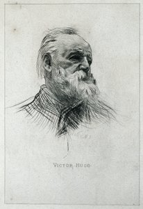 Ritratto dello scrittore Victor Hugo da Auguste Rodin