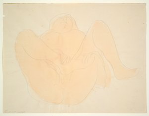 Nudo femminile reclinato da Auguste Rodin