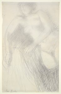 Nudo Femminile Reclino da Auguste Rodin