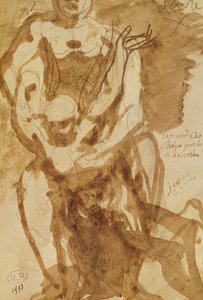 Due figure (studio preparatorio per 